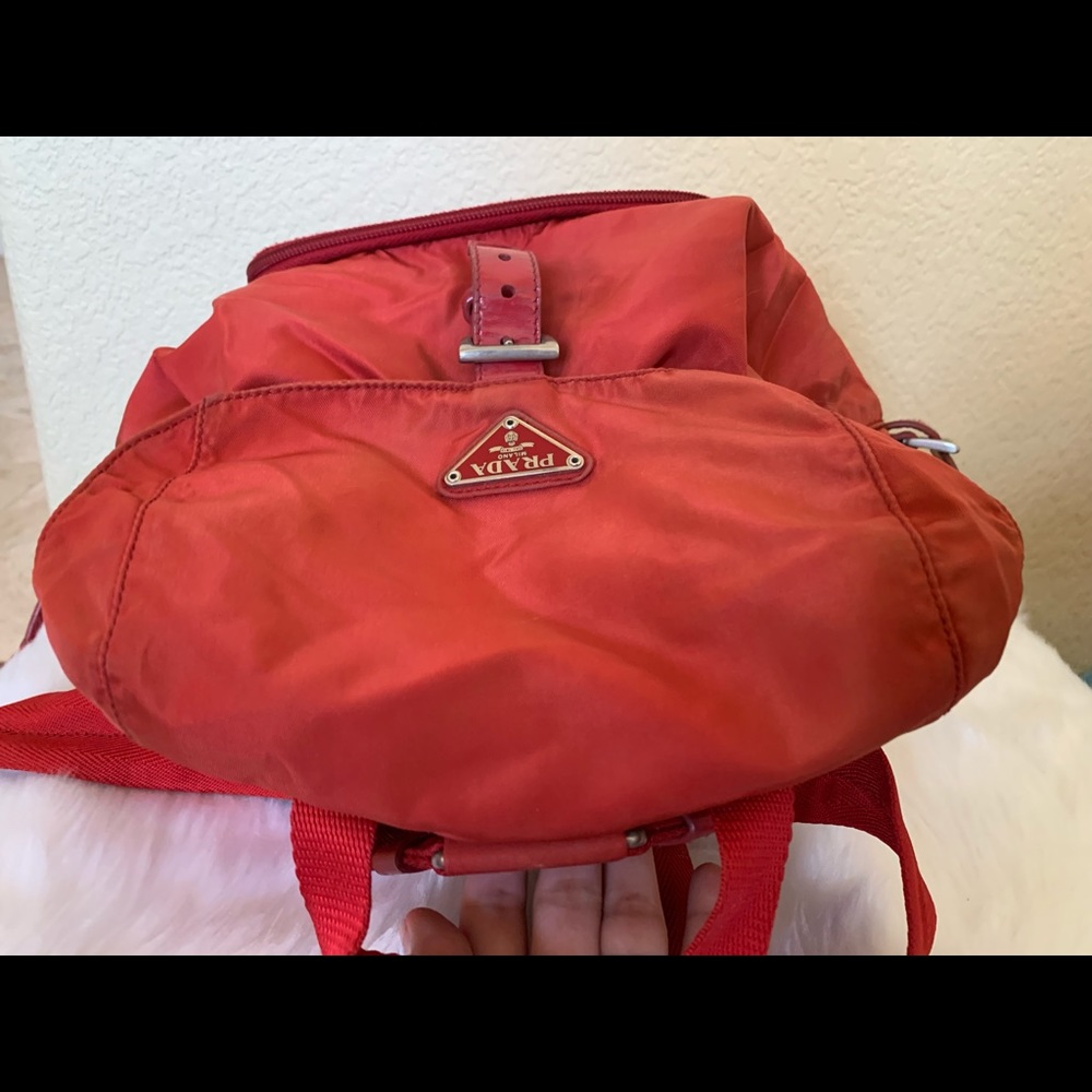 Prada Backpack Red - Picture 11 of 14